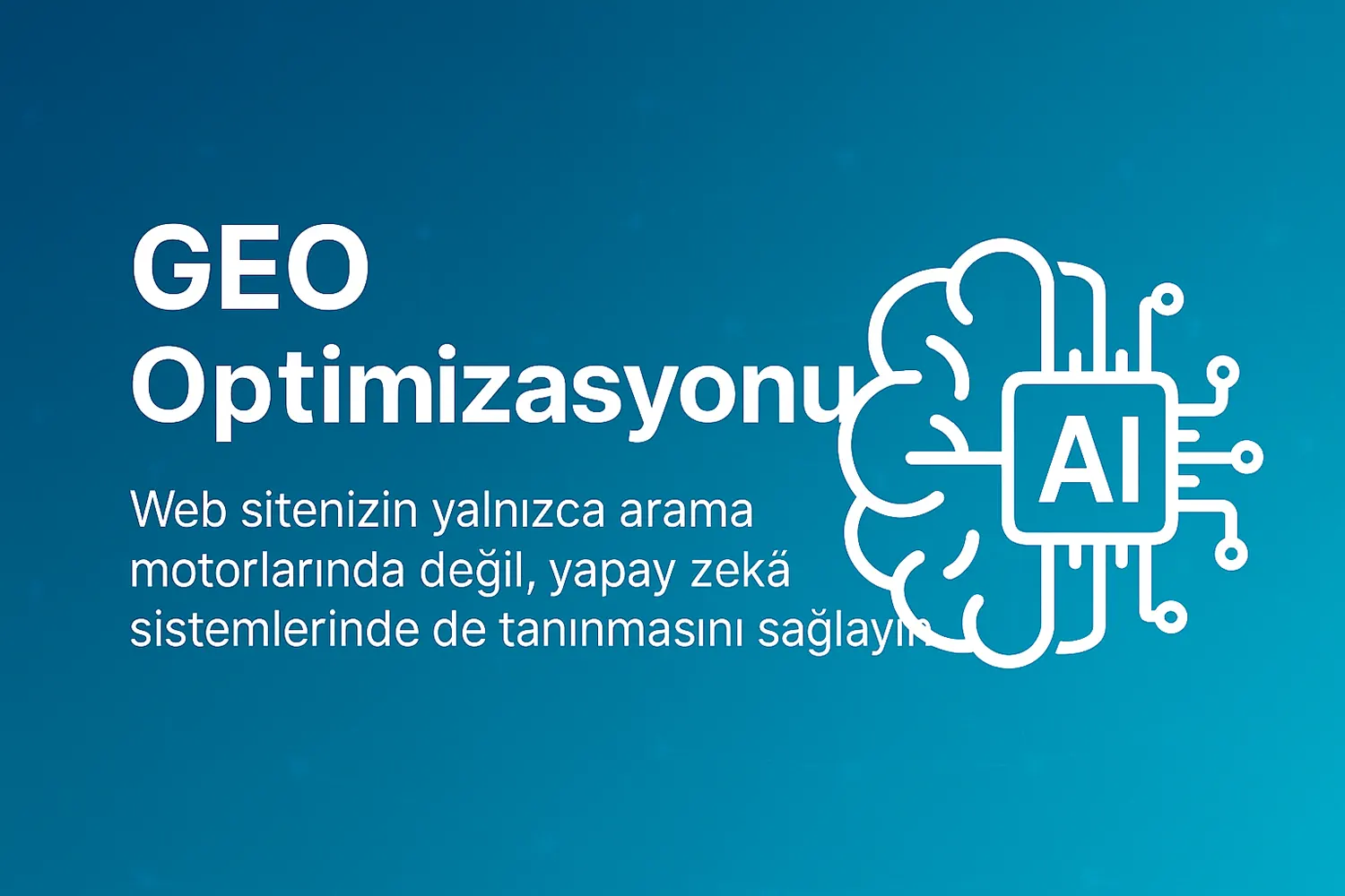 Harita ve dijital analiz grafiklerini içeren SEO uyumlu geo çalışması görseli